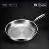 Pure Titanium Hammered Pan