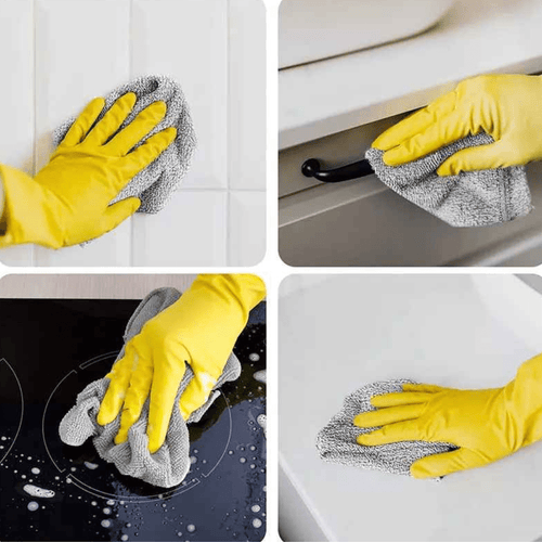 Organic Bamboo Cleaning Cloths (3-Pack)