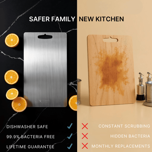 Pure Titanium Cutting Board