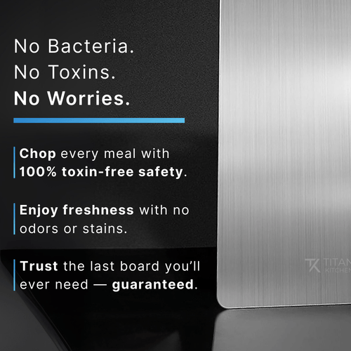 Pure Titanium Cutting Board