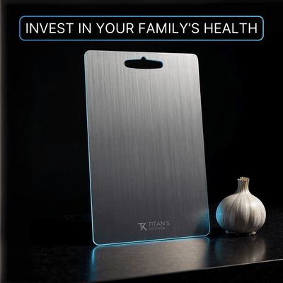 Pure Titanium Cutting Board - Titan's Kitchen