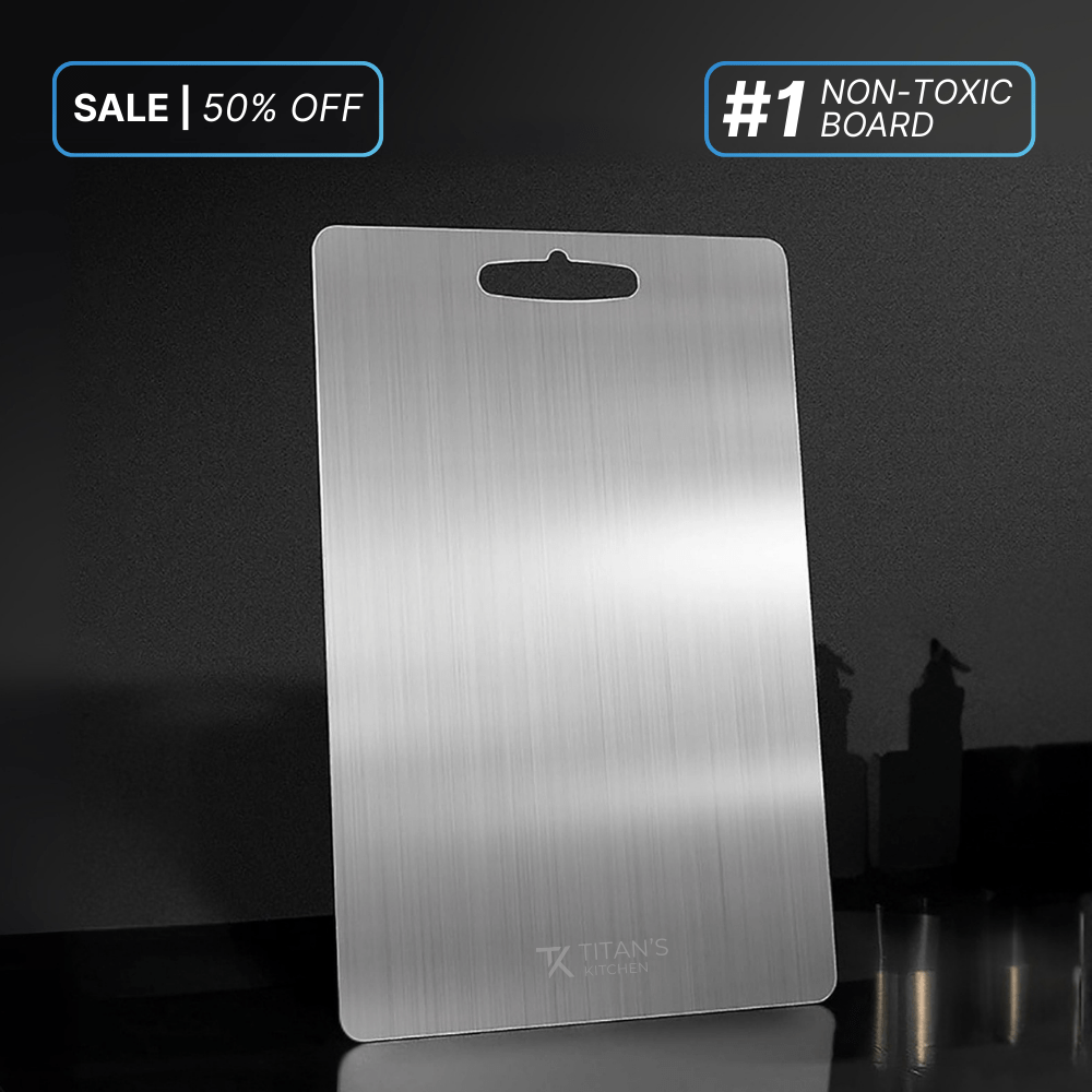 Pure Titanium Cutting Board - Titan's Kitchen