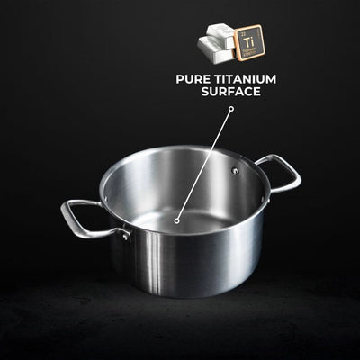 Pure Titanium Pot - Titan's Kitchen
