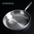 Pure Titanium Hammered Pan