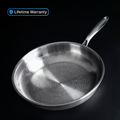 Pure Titanium Hammered Pan
