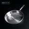 Pure Titanium Hammered Pan