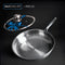 Pure Titanium Hammered Pan