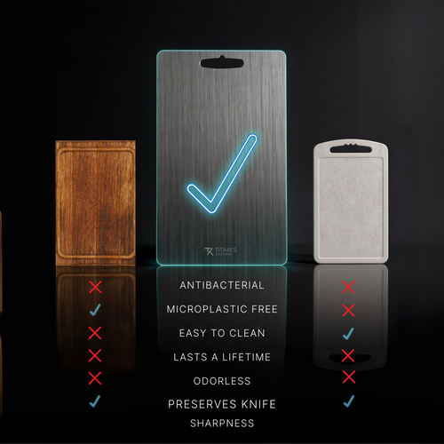 Pure Titanium Cutting Board