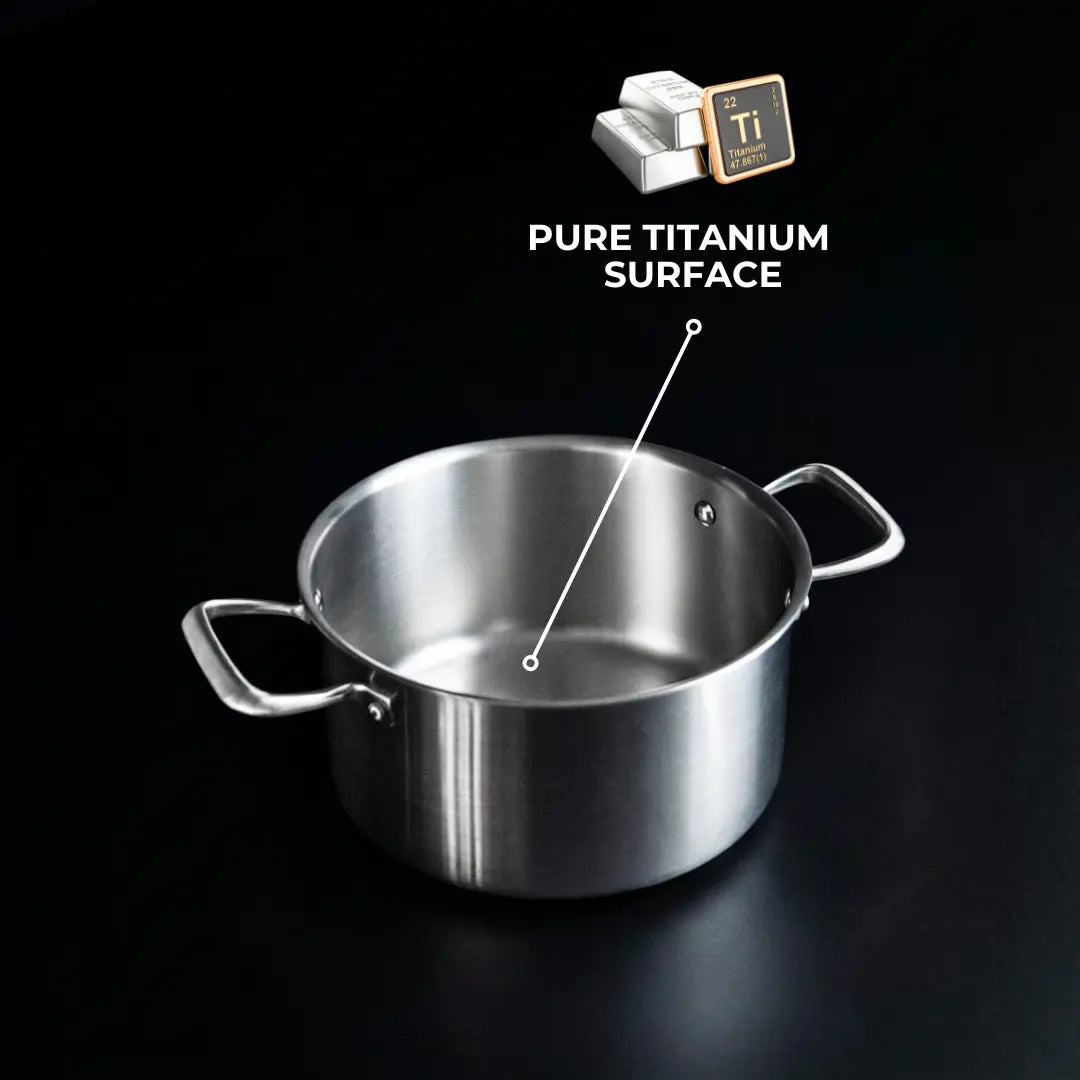 Pure Titanium Pot