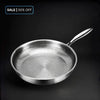 Pure Titanium Hammered Pan